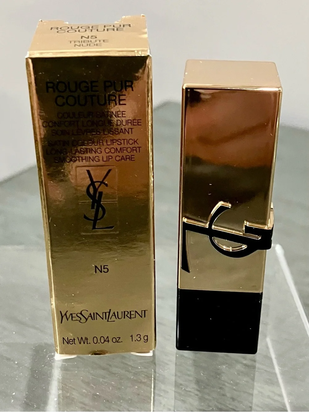 Yves Saint Laurent Rouge Pur Couture Satin Lipstick N5 Tribute Nude